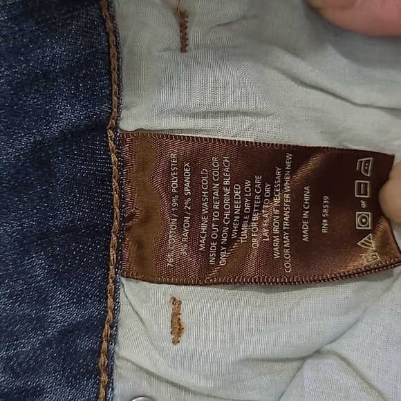 Kut from the Kloth Jeans Women's sz 2 Mid Rise Straight Leg Denim Jeans - Picture 7 of 11